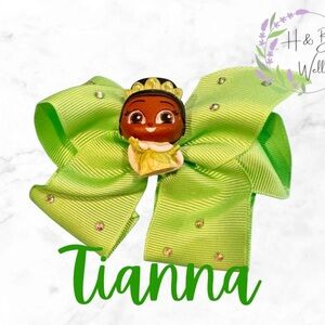 Disney Princess Tiana | Hair Bow | Doorables
